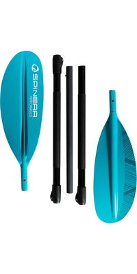 2026 Spinera Performace Fibreglass 5-delt Kajakpagaj På 240 Cm SP-K-PAD-FIB-TE -.. Teal