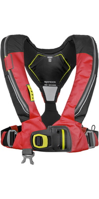 2026 Spinlock Dækvest 6D 170N Med Påmonteret HRS-system DW-LJH6D-AMR-HRS Red