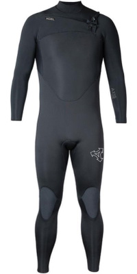 2026 Xcel Herre Axis 4/3mm Chest Zip Våddragt ME43ZAX5 - Black