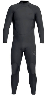 2025 Xcel Herre Axis 5/4mm Back Zip Våddragt ME54AXG5 - Black
