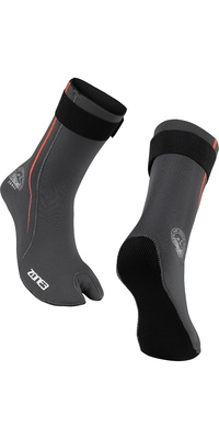 2026 ZONE3 Active -Flex 3mm Svømmestrømpe NA25UAFSS104 - Grey / Orange