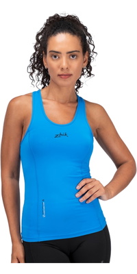 2026 Zhik Womens Eco Spandex LT Race Singlet VST-0140- CYAN -.. Cyan