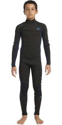 2026 Billabong Junior Absolute 4/3mm Back Zip Våddragt 24CW211603 - Ocean