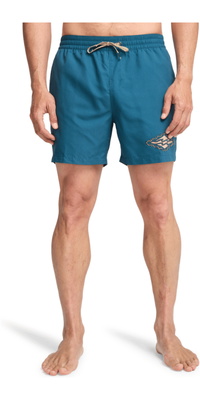 Billabong s Herre-badeshorts I Foundation Layback-serien, 2026, EBYJV00162 - Real Teal