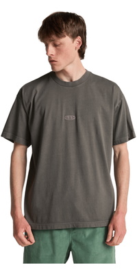 2026 Billabong Herre-strikbluse Med Korte ærmer Fra Og Wave EBYKT00113 - Pewter