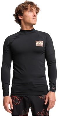 2026 Billabong Reissue Langærmet Lycra-vest Til Mænd EBYWR03026 - Black