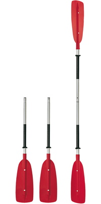 2026 Bravo DRP 107 C 220 Kajak 2-delt Pagaj 220 Cm BR-PA-DPR107C - Red