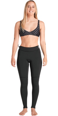 2026 C-Skins Dame Nuwave Solace Lite 1.5mm Leggings C-NSOL15LE - Black / Black / Hvid