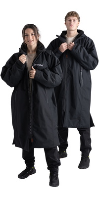 2026 Dryrobe Nexus Langærmet Omklædningskåbe NXS - Black