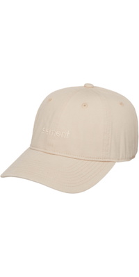 2026 Element Herre Lavkasket Dad Cap ELYHA00189 - Oat Milk