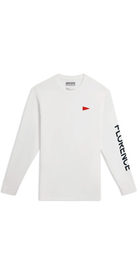 2026 Florence Marine X -langærmet T-shirt Til Mænd FMTS00125 - Off White