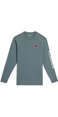 2026 Florence Marine X -langærmet T-shirt Til Mænd FMTS00125 - Sea Blue
