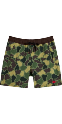 2026 Florence Marine X Standardudgave, Elastiske Shorts FMBS00041 - Tropic Green Camo