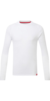 2026 Gill Junior UV Tec Langærmet T-shirt UV011J - White
