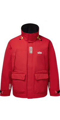 2026 Gill Herre OS3 Coastal Cruising Jacket OS34J - Red