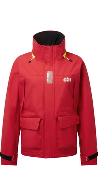 2026 Gill OS3 Coastal Cruising Jacket OS34JW - Red