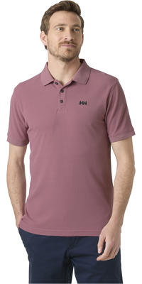 2026 Helly Hansen E Herre Driftline Polo Top 50584 - Wildberry