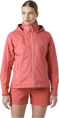 2026 Helly Hansen Crew Hooded Midlayer Jacket 2.0 34447 - Sunset Pink