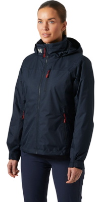 2026 Helly Hansen Dame Crew Hooded Pilejakke 34527 - Navy