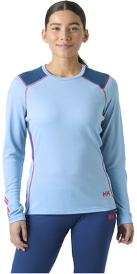 2026 Helly Hansen Womens Lifa Active Crew 49393 - Bright Blue