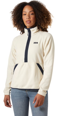 2026 Helly Hansen Dame Rig 1/2 Lynlås Fleece 54082 - Cream