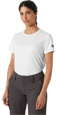 2026 Helly Hansen Tech -T-shirt 2.0 Til Kvinder 49580 - White