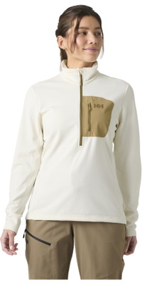 2026 Helly Hansen Dame Versalite 1/2 Zip Fleece 49559 - Snow