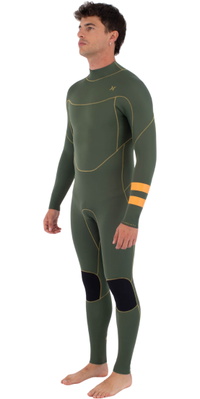 2026 Hurley Mens Advant 3/2mm Back Zip Wetsuit MFS0000302 - Cargo