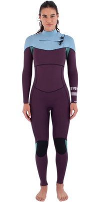 2026 Hurley Advant 4/3mm Chest Zip Wetsuit WFS0013403 - Bonnie Blue