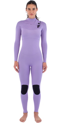 2026 Hurley S Air 3/2mm Chest Zip Våddragt WFS0013312 - Lavander