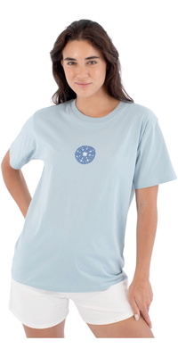 2026 Hurley S Island Sea Elements T-shirt Til Kvinder WTSEU00031 - Spring Breeze