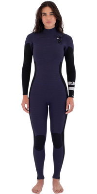 2026 Hurley Dame Plus 3/2mm Chest Zip WFS0012302 - Vintage Iris