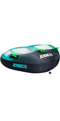 2026 Jobe Rumble 2-personers Slæbebåd 230226001 - Black /Turquoise