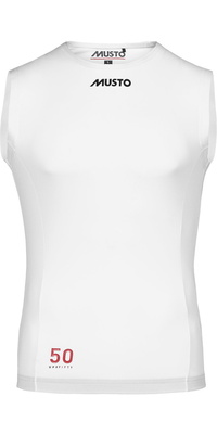2026 Musto -mesterskab Rash Bib Til Mænd 82092 - White
