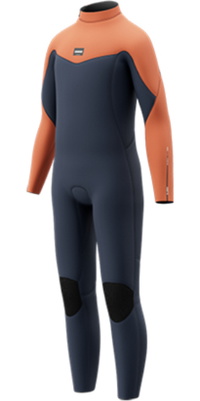 2026 Mystic Børne- Star 3/2mm Back Zip Våddragt 35000.260051 - Navy / Orange