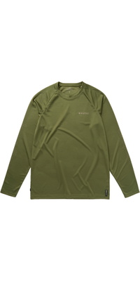 2026 Mystic Mænds Taktisk Langærmede Los Fitting Hurtig Tør Top 35001.250220 - Olive Green