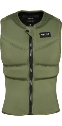 2026 Mystic Star Front Zip Impact Vest 35005.230232 - Olive Green