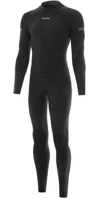 2026 Nyord Herre Solu Yulex 3/2mm Back Zip Fl Våddragt SOLM32FLBZ001 - Black