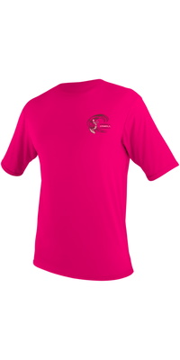 2026 ONeill Child Basic Skins Kortærmet Solskjorte 5710G - Watermelon