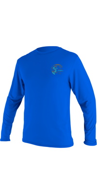 2026 ONeill Junior Basic Skins Langærmet Solskjorte 5711B - Pacific