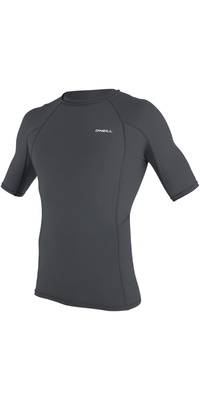 2026 ONeill Herre Basic Skins Korte ærmer, Lycra-vest 5713 - Graphite
