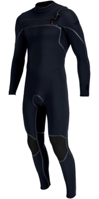 2026 ONeill Herre- Hyperfreak Fire 3/2mm + Chest Zip Våddragt 5660 - Carbon / Carbon