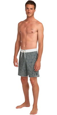 2026 ONeill Herre Hyperfreak Mysto Scallop 19 Boardshorts 2800232 - Mulled Basil Mysto Scallop