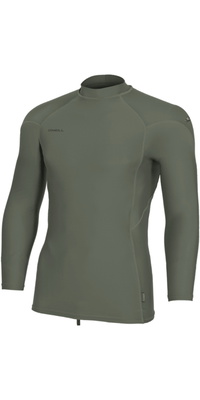2026 ONeill Herre Hyperfreak Skins Langærmet Lycra-vest 5691 - Chimera / Chimera
