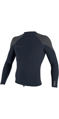 2026 ONeill Herre Reactor -2 1.5mm Langærmet Trøje 5080 - Slate / Grafit / Røgfarvet
