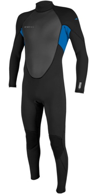 2026 ONeill Herre Reactor -2 3/2mm Back Zip Våddragt 5040B - Black / Ocean