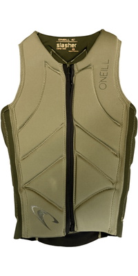 2026 ONeill Herre Slasher Comp Vest 4917BEU - Army / Ranger