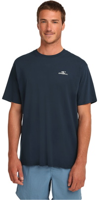 2026 ONeill -T-shirt Til Mænd Med Lille Logo 2850371 - Ink Blue