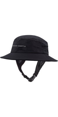 2026 Ocean And Earth Junior Bingin Soft Peak Surfhat SBHA03-BLK-REG - Black
