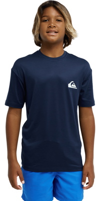 2026 Quiksilver Junior Everyday Surf Tee  Kortærmet Lycra-vest EQBWR03258 - Dark Navy